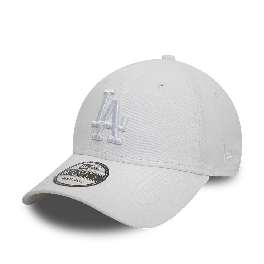 New Era Los Angeles Dodgers MLB League Essential Tonal White 9Forty Adjustable Cap