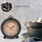 Vintage Silent Analog Alarm Clock