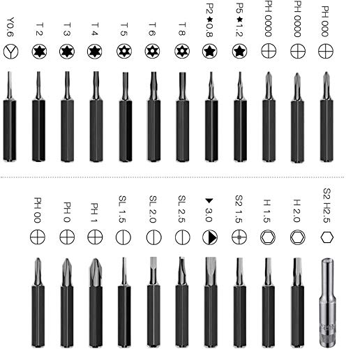 Screwdriver Magnetic Cordless Electric Screwdriver Mini Manual Screw Driver Hat (Black)
