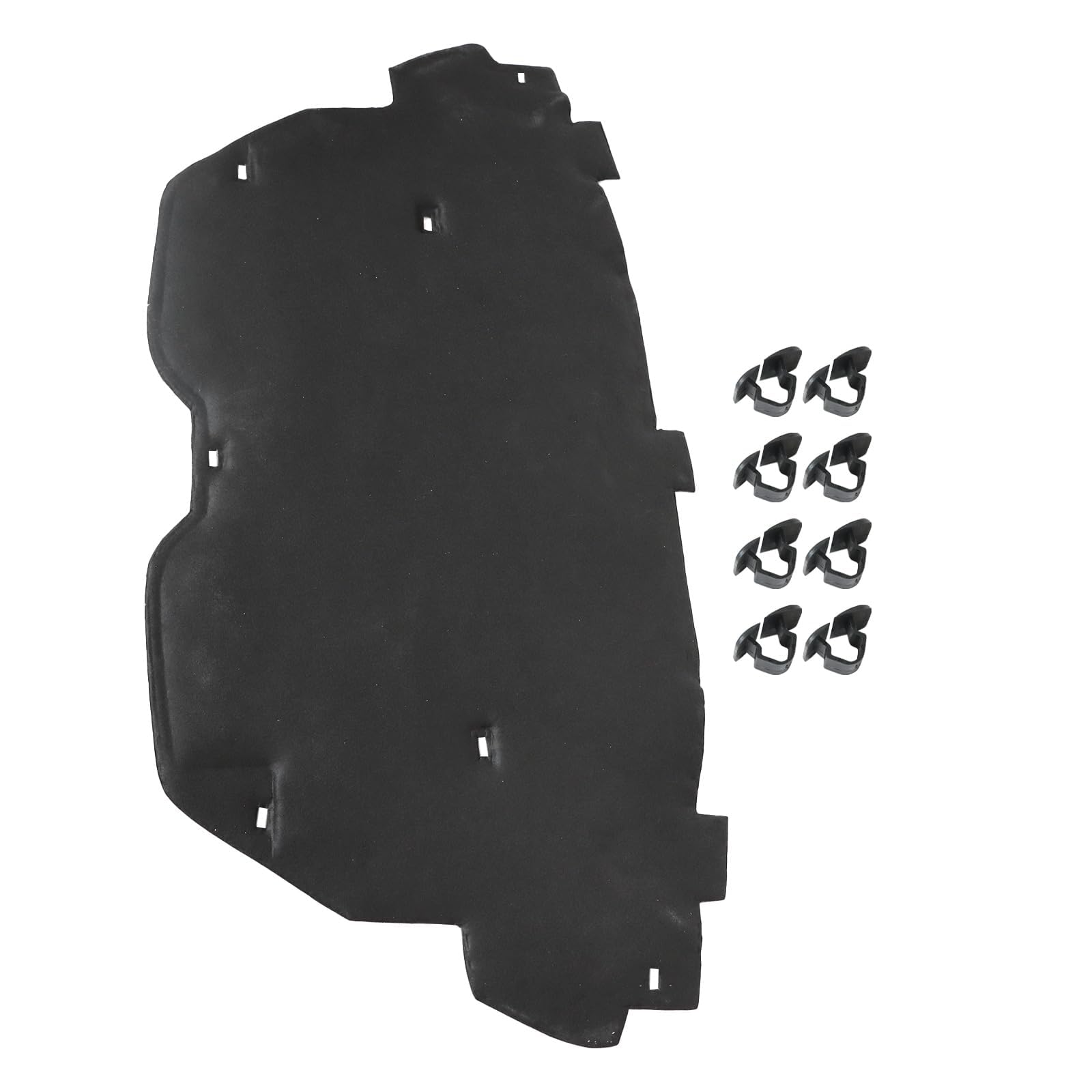 Motorhaubendämmung Motorraum-Isolierung mit Clips Kompatibel mit Ford Galaxy WA6 und S-MAX WA6 2.0 TDCi EcoBoost 2006-2015, Ersatz für 1682018