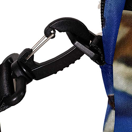 Maletín bandolera para portátil de 14 a 15,4 pulgadas con asa ajustable y compartimentos 4