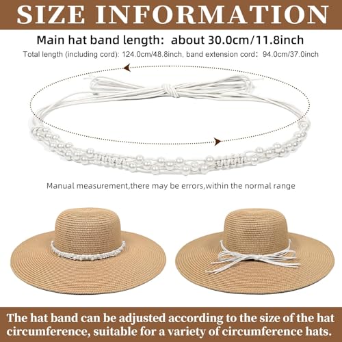 Image of Cowboy Hat Bands for Men and Women,Hatbands Belt for Cowboy /Western /Fedora /Cowgirl Hats Multicolor