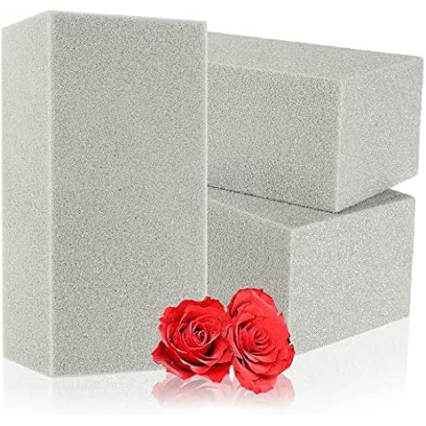 com-four® 3X Espuma Floral para arreglos Florales - Esponja para Flores secas Cover