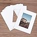 Golden State Art, Pack of 25, Acid-Free White Pre-Cut 8x10 Picture Mat for 5x7 Photo with White Core Bevel Cut Frame Mattes