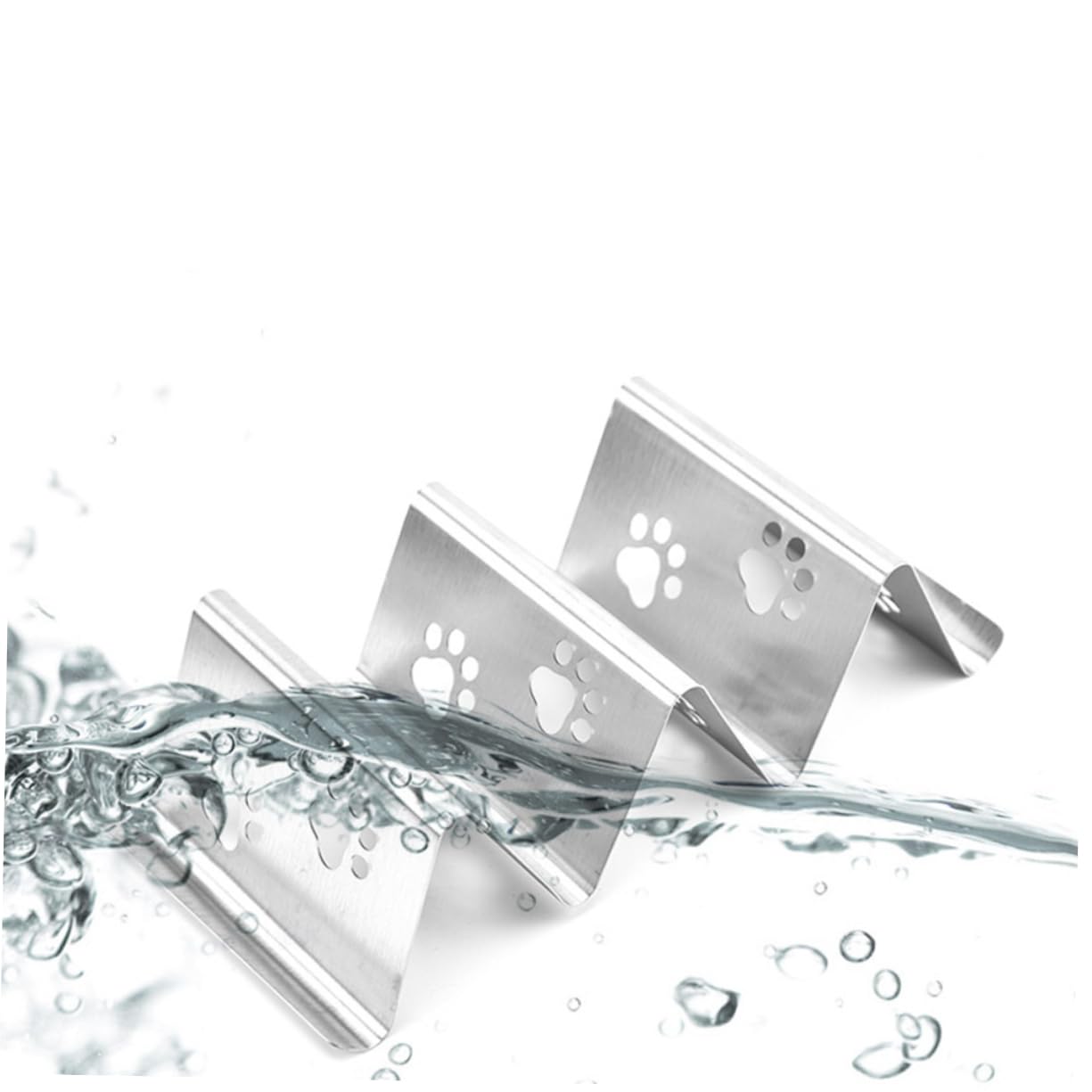 CIYODO Stainless Steel Burrito Holder Compact Metal Taco Rack for Serving Tacos Burritos More Space Saving Design Easy to Stack Holds Multiple Tacos Securely