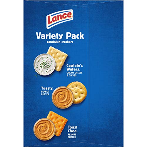 image for Lance Variety Pack with ToastChee and Toasty with Peanut Butter and Ca