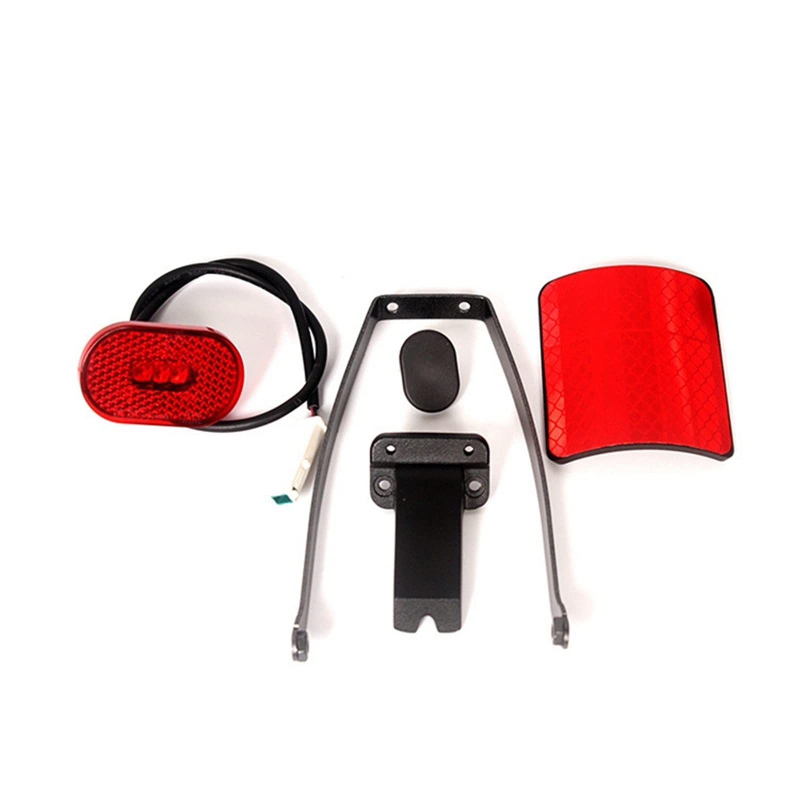 1 Set Elektroroller-Kotflügel-Set für Roller, mit Licht-Kit, passend für Xiaomi M365 Pro Pro 2 1S