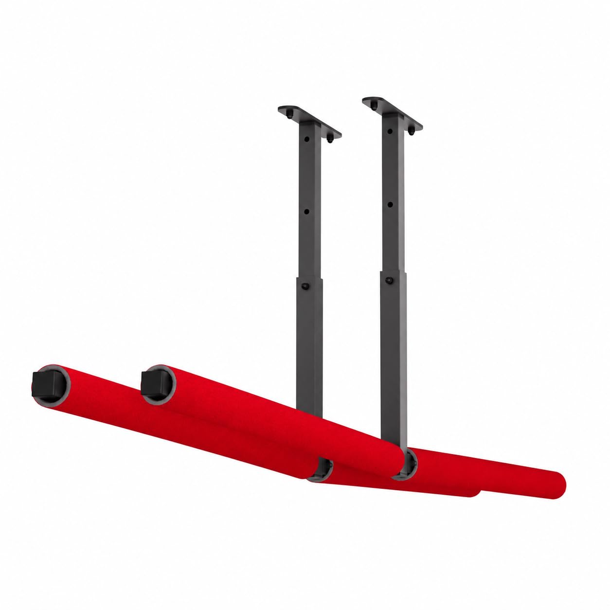 QLS Lot de 2 étagères suspendues pour plafond ou kayak, planche de surf, rangement d'outils