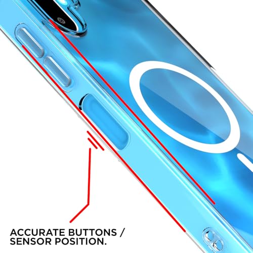 Image of Amazon Basics Back Cover for Samsung Galaxy F06 5G / M06 5G Mag-Safe Shockproof PC + TPU Protective Case Magnetic Support Bumper Case (Transparent Mag-Safe)