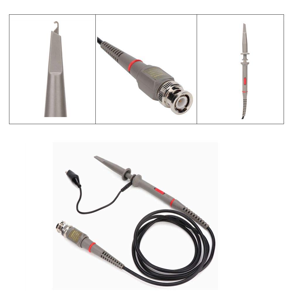 Oszilloskop Tastkopf, LA05022 Tragbarer Genauer Oszilloskop Tastkopf mit 1x10x20 MHz Maximale Eingangsspannung 600 V Impedanz 10 MΩ