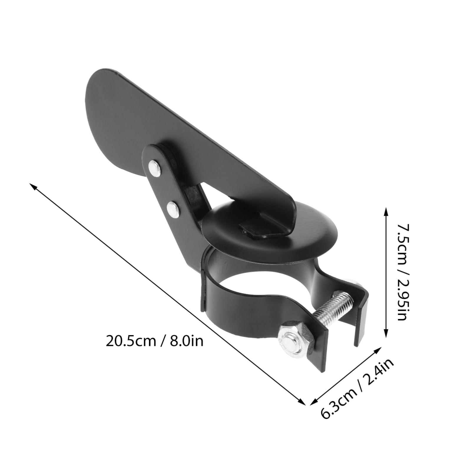 GALPADA Ergonomic Handle Generator Rain Cap Exhaust Cap Replacement Weatherproof for Outdoor Rain Protection