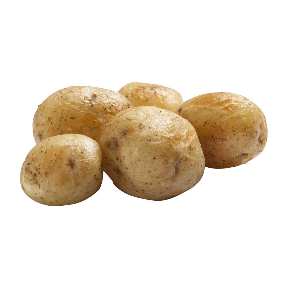 Simplot Roastworks Roasted Mini Baby Bakers Potato, 2.5 Pound -- 6 per case.