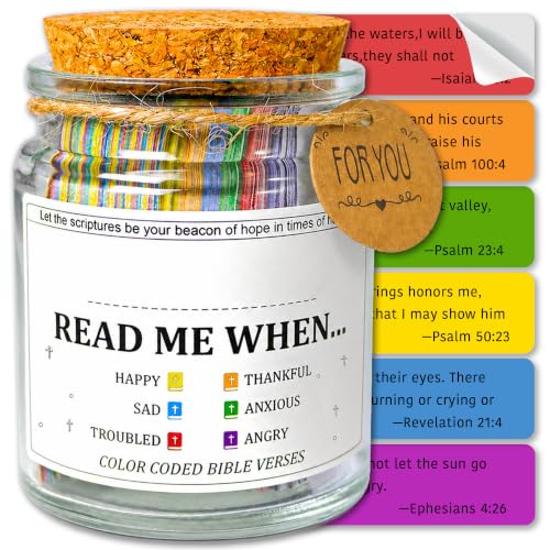 Read Me When Bible Verse Jar for Daily Encouragement