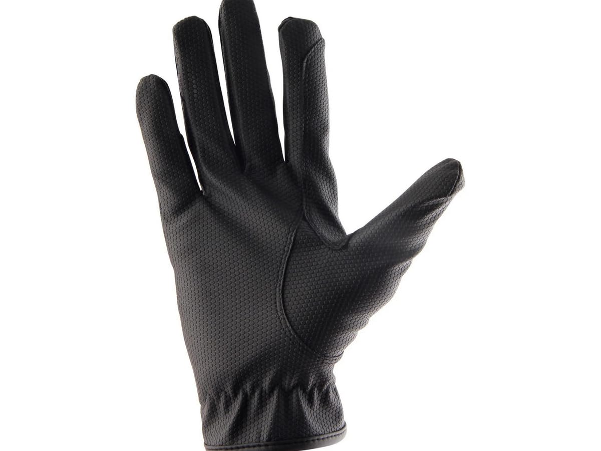 HKM Competition Guanti per bambini Nero/Rosa S