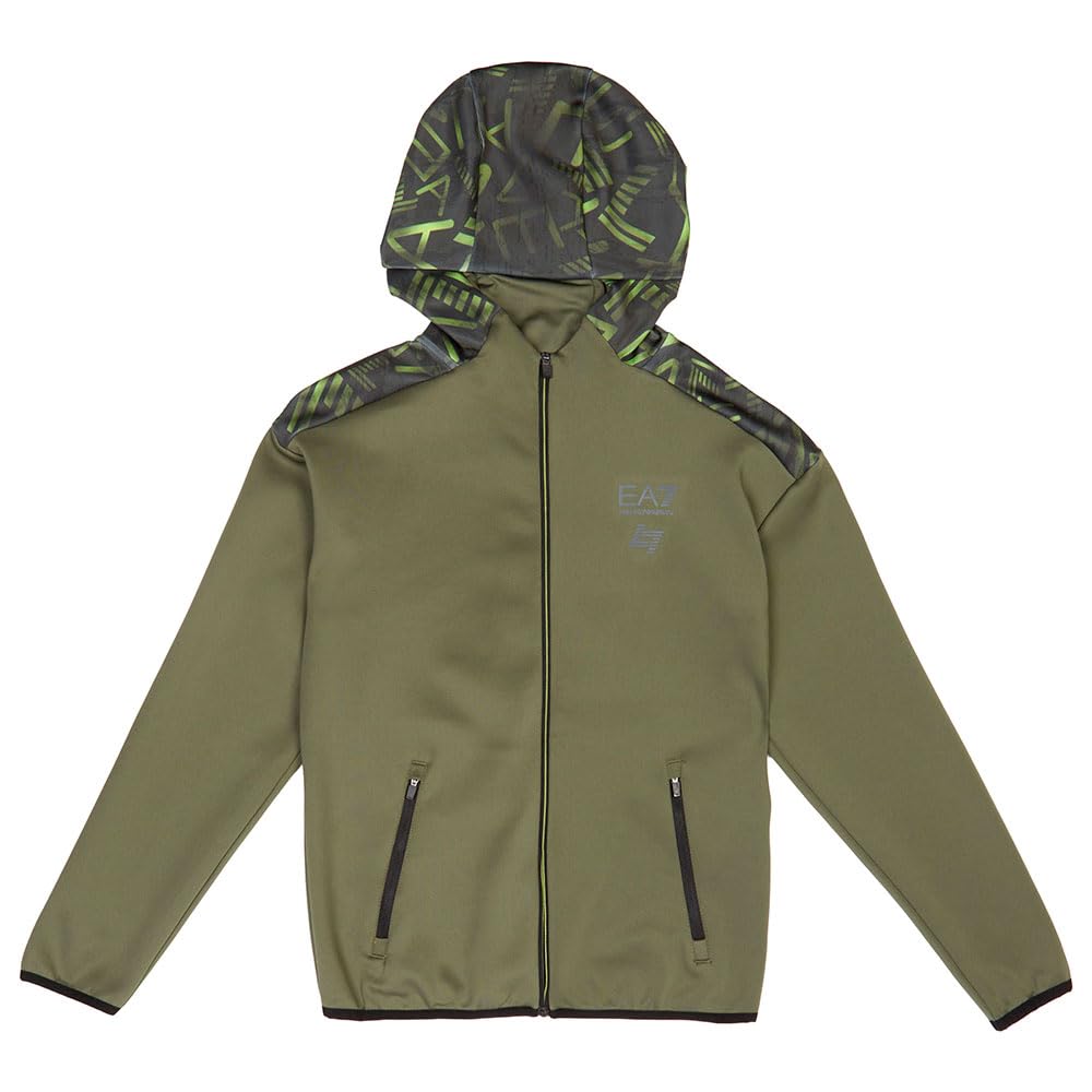 EA7 Emporio Armani Ventus 7 Pl Bluza z zamkiem błyskawicznym 6 lat