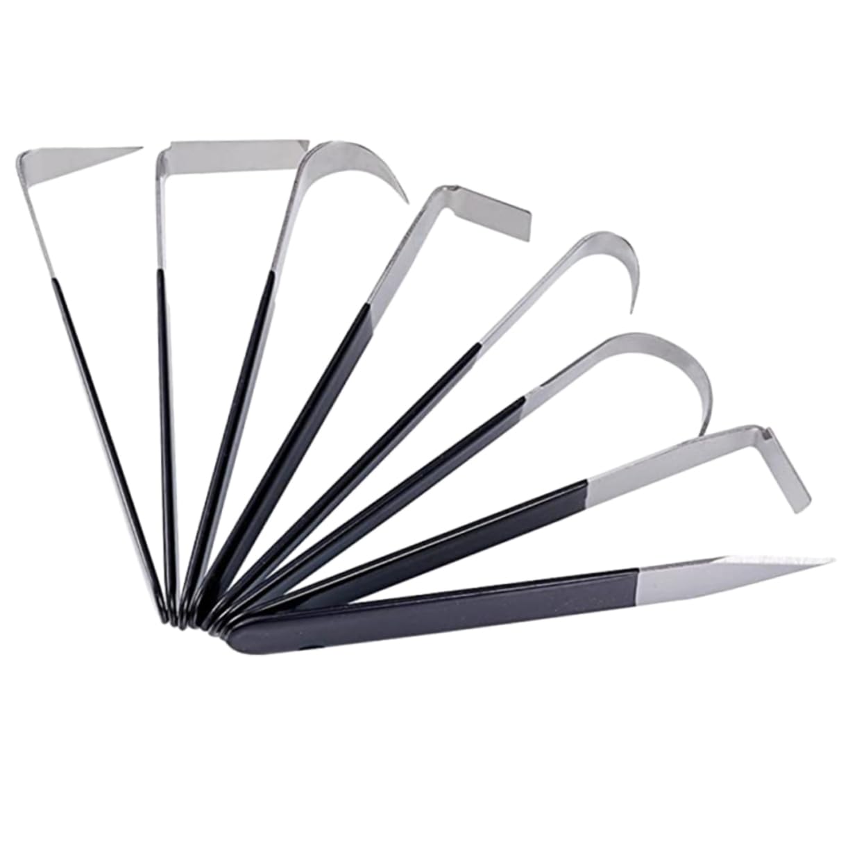 DOITOOL 8 De Acero Inoxidable Para Recortar Modelar Y Moldear Moldes Manuales Para Cerámica Arcilla Escultura Cortadores De Arcilla Cerámica Arcilla Herramientas De