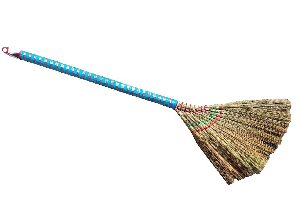Choi Ba Lai Scopa Vietnam 99 cm Scopa Sweeping Broon Asiatica Scopa con Siel Walis Tambo