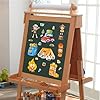 Dorgua 24 Sheets Camping Make a Face Stickers, Outdoor Party Games Decal Mix and Match Sticker, Make Your Own Spring Outing Stickers DIY Crafts for Birthday Party Supplies Classroom Rewards Gifts #4