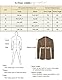 PJ PAUL JONES Herren Sakko Sportlich Regular Fit Fischgrätmuster Business Jackett Anzugjacke (Dunkelbraun, M)