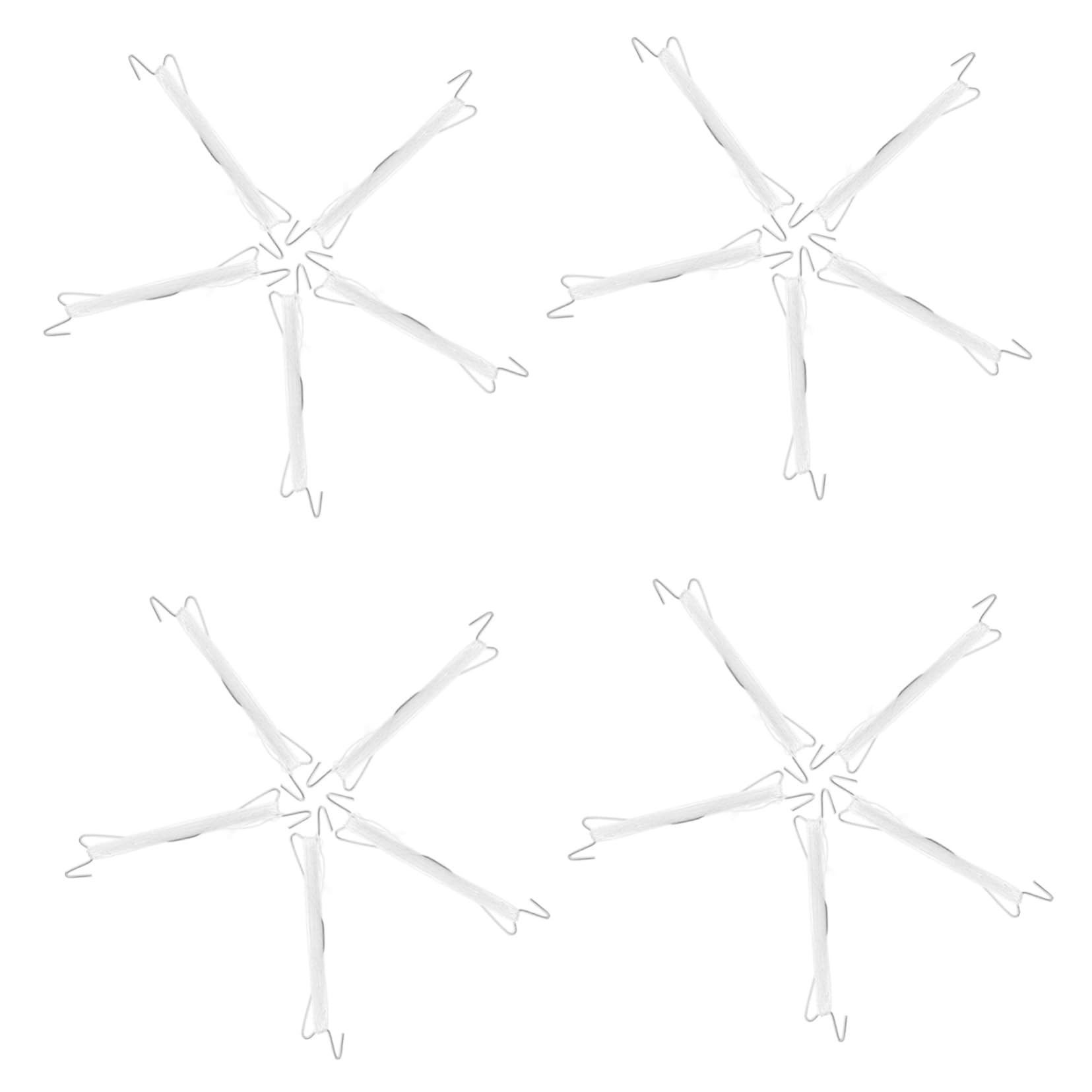 Gatuida 3 Set Set di Ganci per Arrampicata da pianta Piante Clip a Traliccio in plastica Clip per reti da Giardino Supporto da Pomodoro da Giardino Ganci di pomodori Acciaio Inossidabile