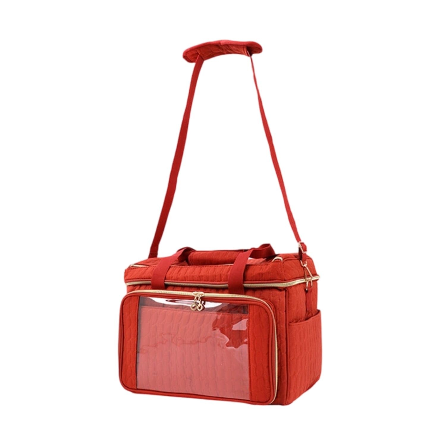 未使用Athena NewYorkキンバリー 保存袋付き STYLEHEAVEN Portable Handle Yarn Storage Bag Multiple Pockets