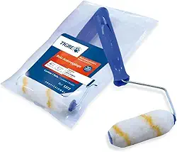 Rolo la Sintética Antirrespingo Econômico, Tigre 61377090, Branco, 9cm