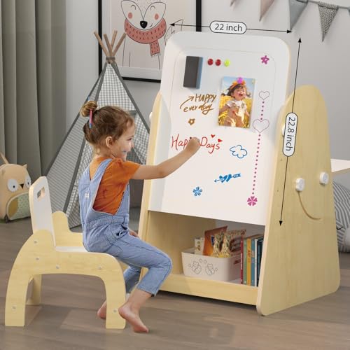 Nkugcfc 03EV-KEEC-GPJY Wooden 3 In 1 Kids Art Easel thumb #1