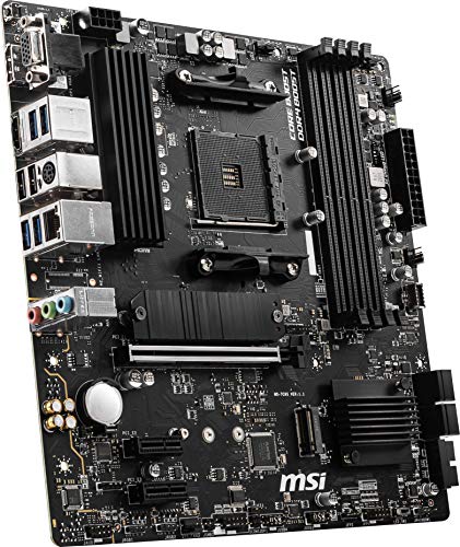 Image of MSI B550M PRO-VDH ProSeries Motherboard (AMD Ryzen 5000, AM4, DDR4, PCIe 4.0, SATA 6Gb /s, M.2, USB 3.2 Gen 1, Wi-Fi, Bluetooth, D-SUB /HDMI /DP, Micro-ATX)