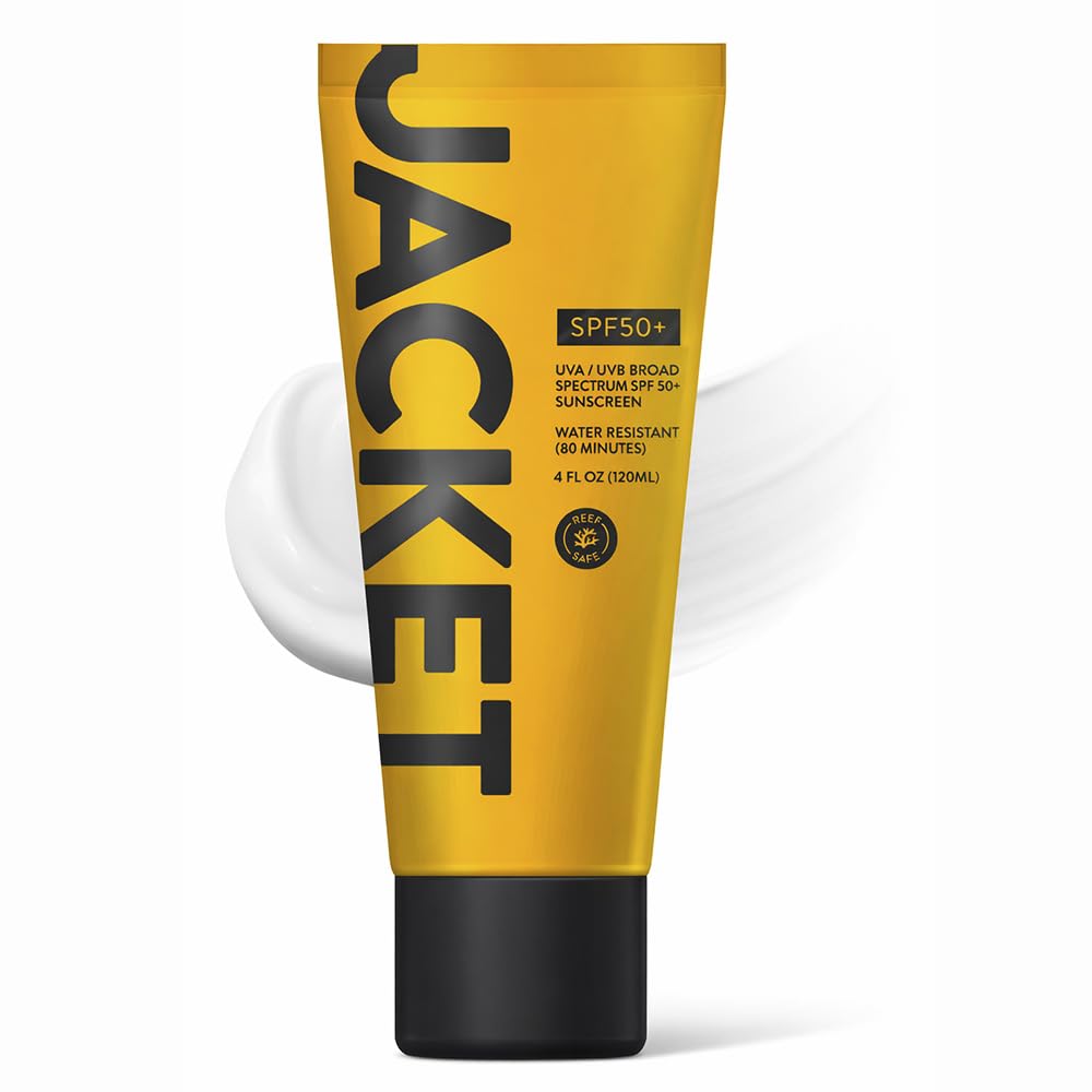 - Sunscreen SPF 50+ | Mineral Sunscreen with Vitamin C | Water Resistant 80 Min, Natural, Reef Safe | UVA/UVB Broad Spectrum Protection for Face & Body, 4 FL Oz
