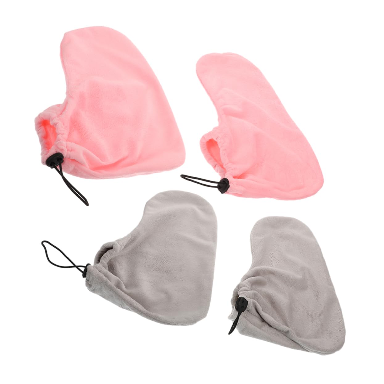 IWOWHERO 2 Pairs Wax Therapy Warm Foot Cover Grooming Glove Paraffin Wax Paraffin Bath Foot Cracked Heel Socks Foot Moisturizing Working Gloves Moisturizing Gloves Hot Spa Wax Cotton