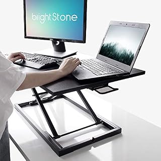 Standing Desk,Big Height Adjustable Standing Desk Converter, 20.1×31.5 Inch Work Area, Fully Assembled
