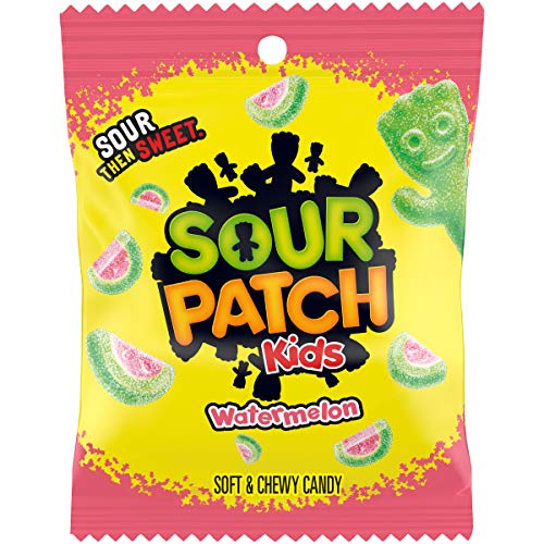 Sour Patch Watermelon Peg Bag Candy, 5 Ounce