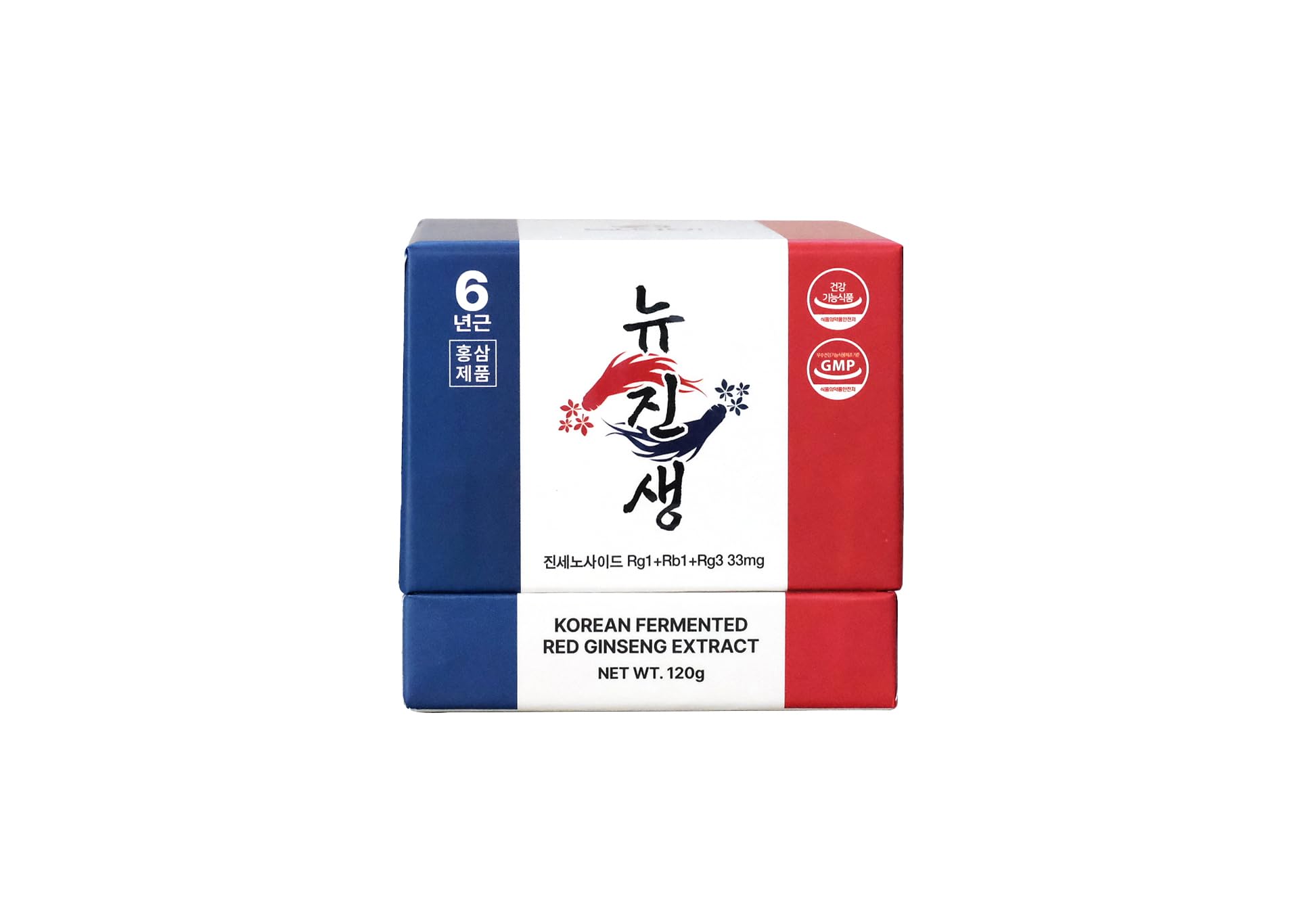 SAMSIDAE - Nuevo Ginseng Rojo Coreano Fermentado, Extracto Concentrado 120 g, Doble Fórmula Innovadora (Clásica + Fermentado), Raíces de 6 años, Alto Contenido de Ginsenósidos 11 mg/g, Curación de 4