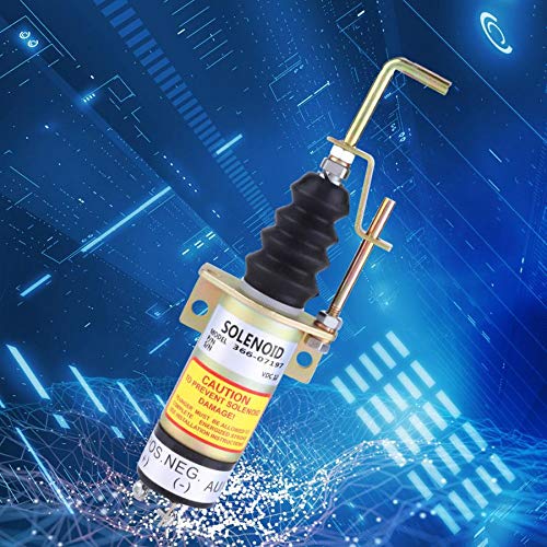 DC 12V Elettrovalvola, motore arresto solenoide