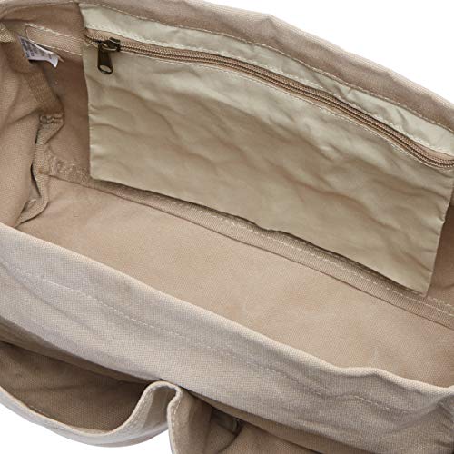 Everest Luggage Canvas Messenger, Khaki, Khaki, One Size #TOP5