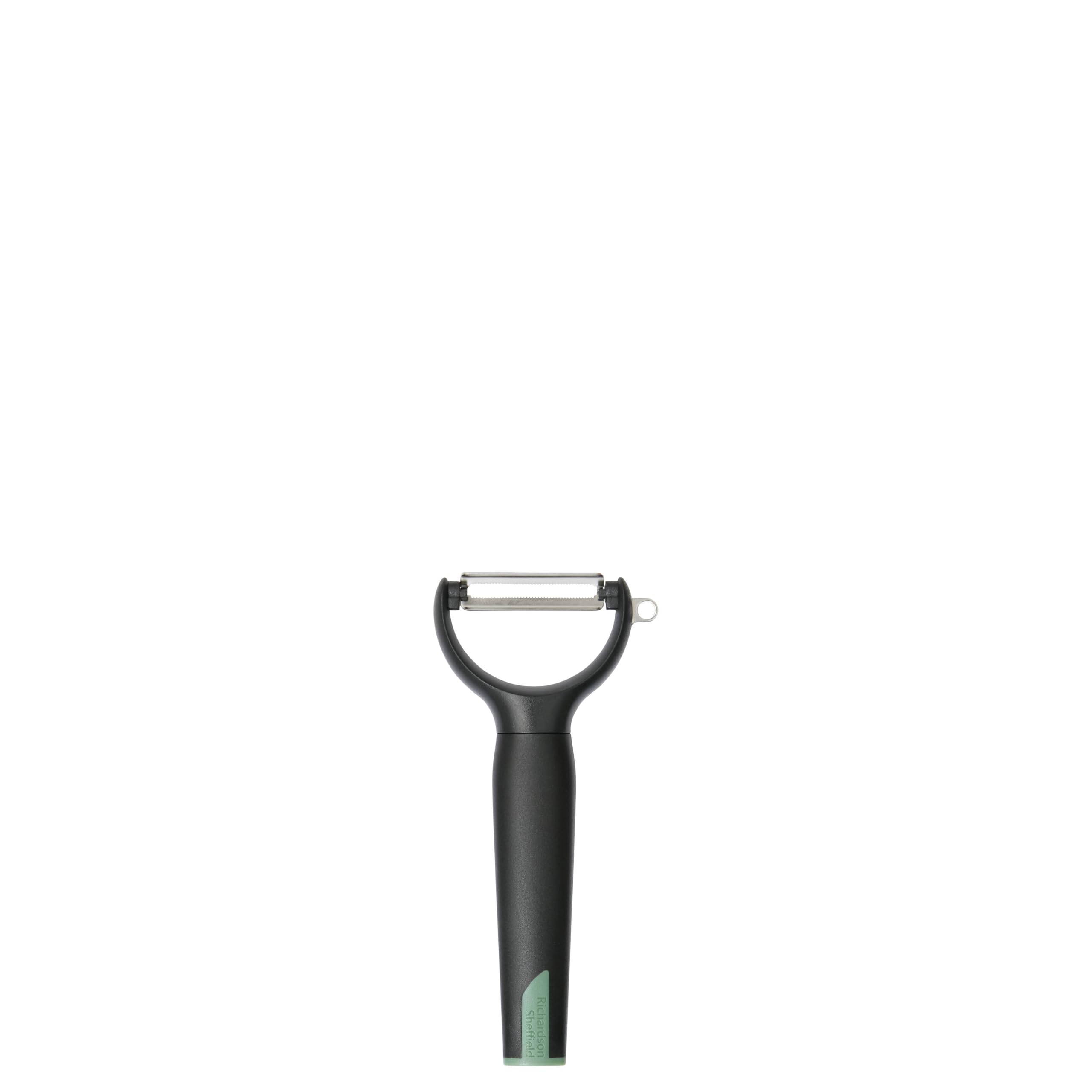 Richardson Sheffield Y Peeler, Coarsely Serrated Potato Peeler - Black