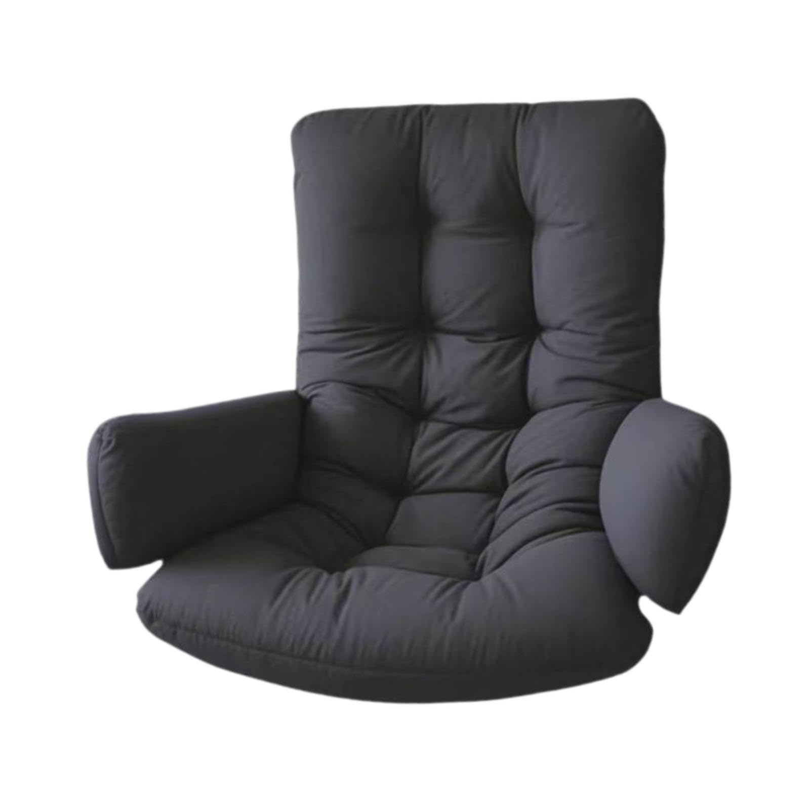 Coussin pour fauteuil suspendu œuf noir Sharplace intérieur extérieur