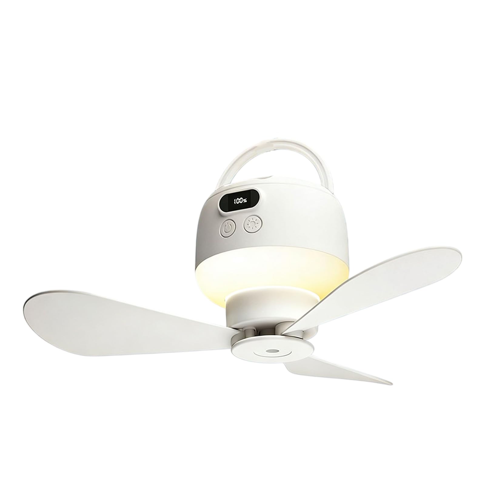 BWANGIAO USB Powered Ceiling Canopy Fan with Remote Control Timing 5 Speed Hanging Fan for Camping Bed Dormitory Tent Outdoor