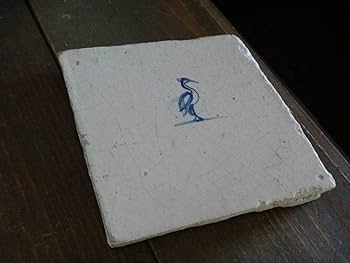 Amazon | 1600年代オランダデルフトタイル【鳥A】)17世紀年代 Amazon | 1600年代オランダデルフトタイル【鳥A】)17世紀年代