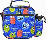 7-Mi Kids Lunch Bags for Boys Insulated Thermal Reusable Children’s Lunch Tote Toddler School Boxes