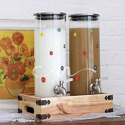 Bekith 2 Pack Beverage Dispenser Replacement Spigot, Stainless Steel Polished Finished Water Drink Dispenser Replacement Faucet #TOP5