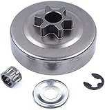 3/8' 6T Clutch Drum Sprocket Washer E-Clip Kit Fit STIHL Chainsaw 017 018 021 023 025 MS170 MS180...