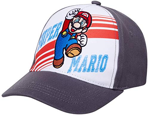 Nintendo Boys Super Mario Bros. Cotton Baseball Cap (Size 4-7), Size 4-7 Years, Super Mario #TOP11