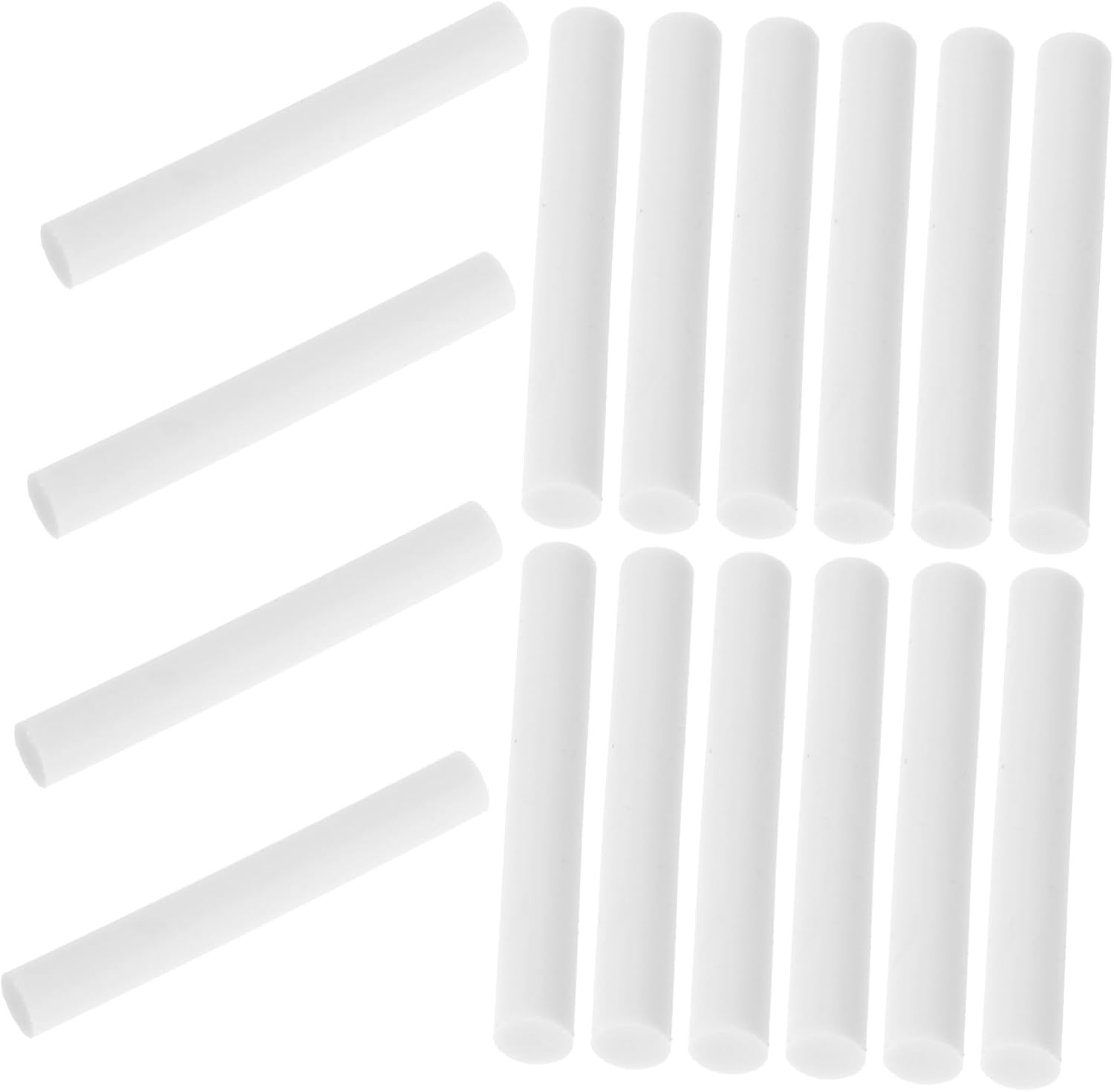 Uonlytech 50pcs Artist Drawing Erasers Long Strip Sketching Supplies for Students Professionals Minimal Residue for Pencil and Pastel Correction for Classroom Art Projects