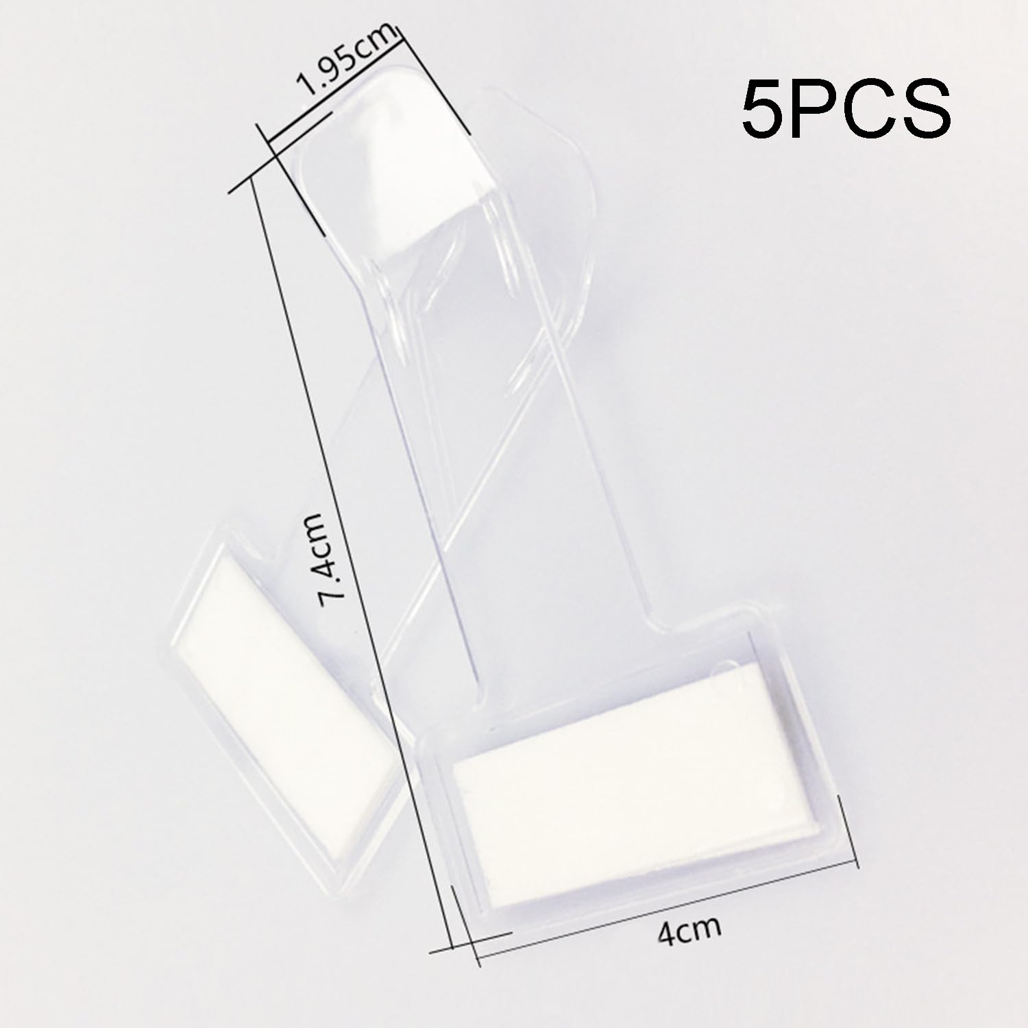 Clip Per Biglietto Parabrezza Auto - 5 Pezzi Trasparenti Per Parcheggio - Foto 9