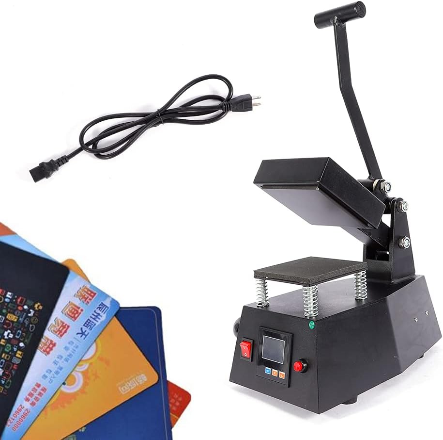 Heat Press Machine, 4.7''x4.7'' Swing Away TShirt Sublimation Transfer Printer with