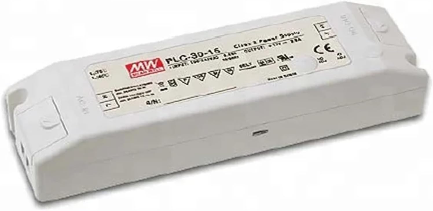 1PCS PLC-30 Series DC12V 24V 36V 48V 30W PFC Function Single Output LED Power Supply Adjustable Voltage LED Power Supply(PLC-30-24)