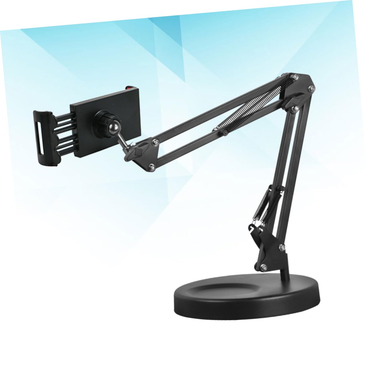 CHILDWEET Supporto per Cellulare con Braccio di Sospensione lungo Flessibile Base in Metallo e Supporto Clip Gradi per Uso Auto Tavolo Letto e Scrivania