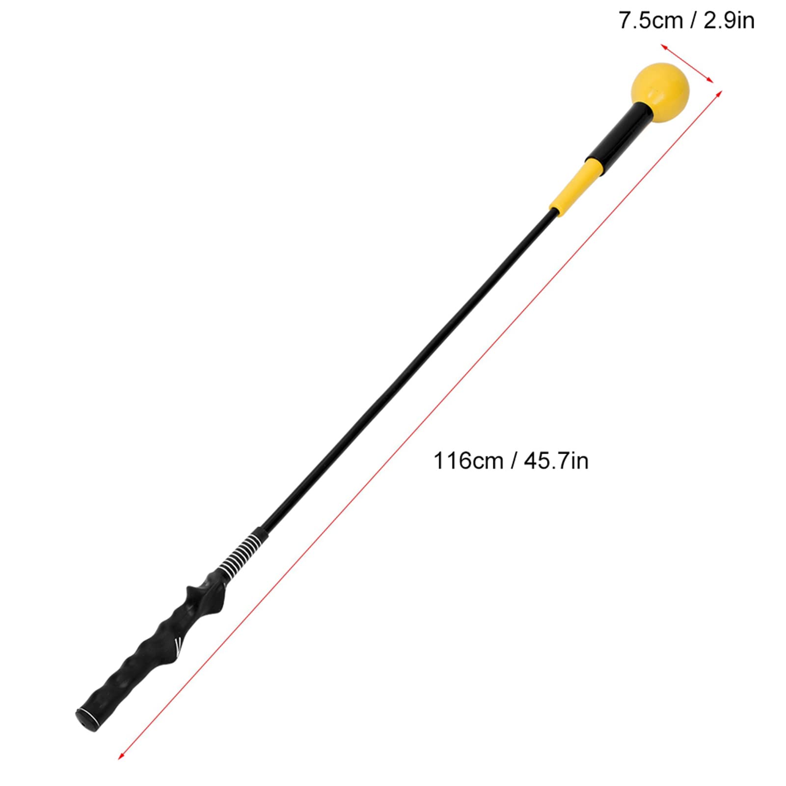 Trenażer Gry w Golfa, 1 szt. Regulowane Narzędzie do Treningu Siły i Tempa Pomoc w Treningu Swingu Golfowego, Trenażer Tempa Gry w Golfa do ćwiczeń w Pomieszczeniu Chipping