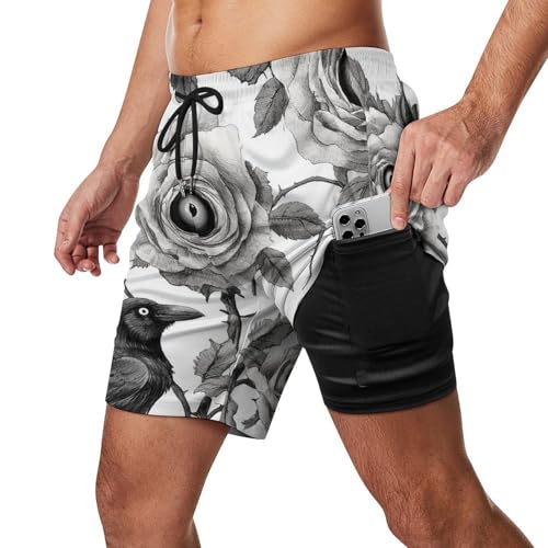 Breathable Cargo Short Big & Tall Half Pants for Men Boy, Quick Dry Underwear